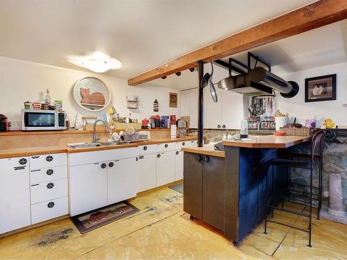 203 Skinner St, Victoria, BC - Indoor Photo Showing Kitchen With Double Sink