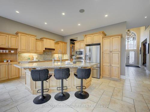 25 Lampman Dr, Hamilton, ON - Indoor Photo Showing Kitchen With Upgraded Kitchen