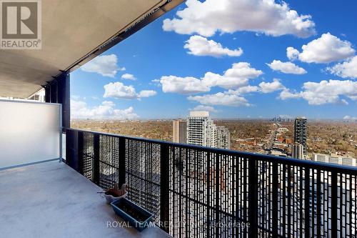 3006 - 8 Eglinton Ave Avenue E, Toronto, ON - Outdoor With Balcony With View