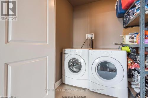 1307 - 330 Ridout Street N, London, ON - Indoor Photo Showing Laundry Room