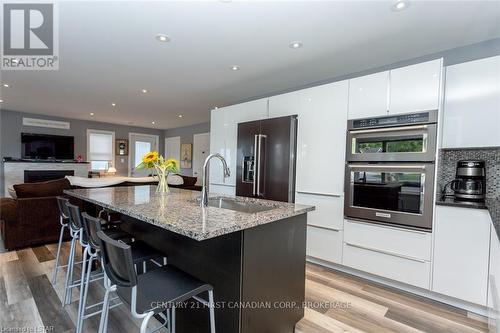 387 Stanley Park, Central Elgin, ON - Indoor Photo Showing Kitchen With Stainless Steel Kitchen With Upgraded Kitchen