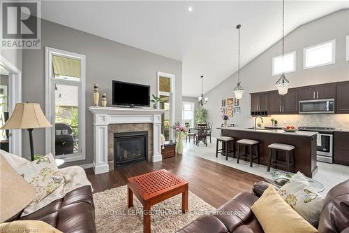 190 Emery Street, Central Elgin, ON - Indoor Photo Showing Living Room With Fireplace