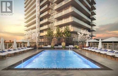 1206 - 4655 Metcalfe Avenue, Mississauga, ON - Outdoor With In Ground Pool