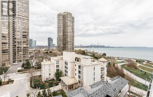 910 - 5 Marine Parade Drive, Toronto, ON - Outdoor With Body Of Water With Facade