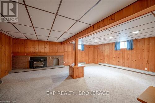 296 Hastings Street Avenue, North Middlesex, ON - Indoor Photo Showing Basement
