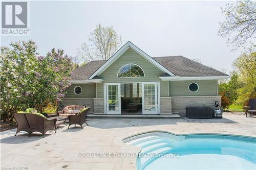 Imported from itso - 5396 Fisher Line, Plympton-Wyoming, ON - Outdoor With In Ground Pool With Deck Patio Veranda