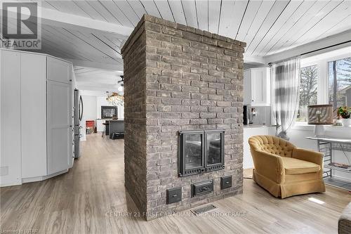 23992 Denfield Road, Middlesex Centre, ON - Indoor With Fireplace