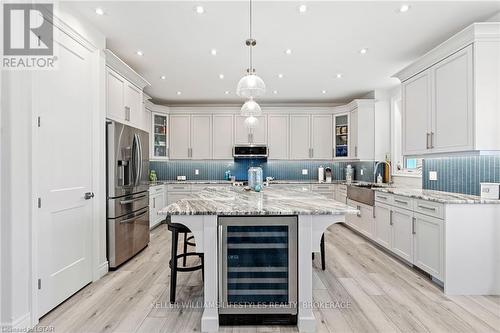 34180 Melena Beach Sideroad, Bluewater (Bayfield), ON - Indoor Photo Showing Kitchen With Upgraded Kitchen