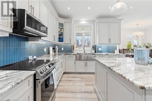 34180 Melena Beach Sideroad, Bluewater, ON - Indoor Photo Showing Kitchen With Upgraded Kitchen