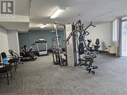2202 - 363 Colborne St Street, London, ON - Indoor Photo Showing Gym Room