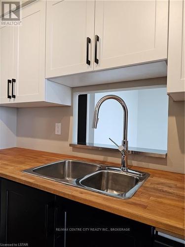 2202 - 363 Colborne St Street, London, ON - Indoor Photo Showing Kitchen With Double Sink
