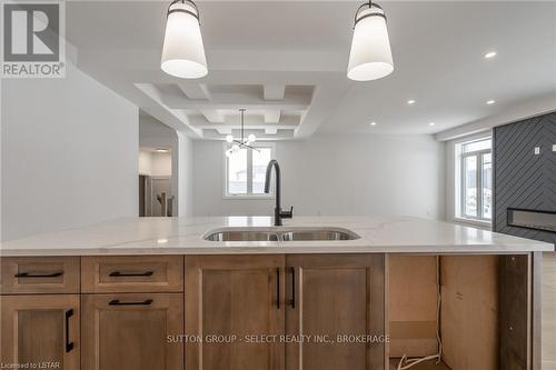 24 Lucas Road, St. Thomas, ON - Indoor Photo Showing Kitchen With Double Sink