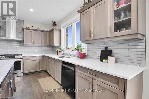 151 Mcleod Street Street, North Middlesex, ON - Indoor Photo Showing Kitchen With Double Sink With Upgraded Kitchen