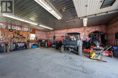 22757 Hagerty Road, Newbury, ON - Indoor Photo Showing Garage