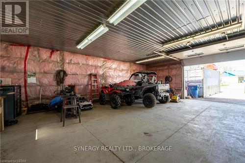 22757 Hagerty Road, Newbury, ON - Indoor Photo Showing Garage
