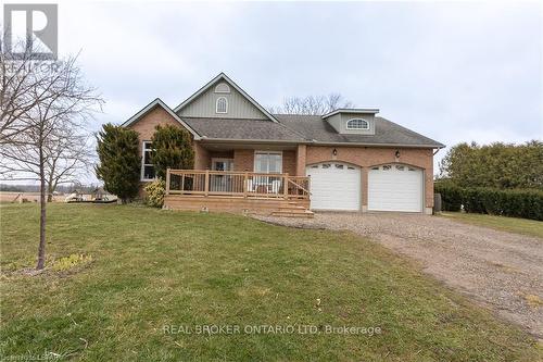34684 Lieury Road, North Middlesex, ON - Outdoor With Deck Patio Veranda