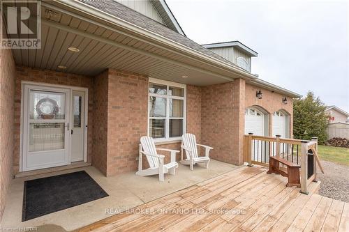 34684 Lieury Road, North Middlesex, ON - Outdoor With Deck Patio Veranda With Exterior