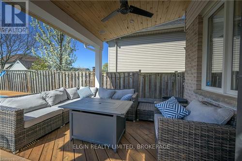 69 Shaw Boulevard, St. Thomas, ON - Outdoor With Deck Patio Veranda With Exterior