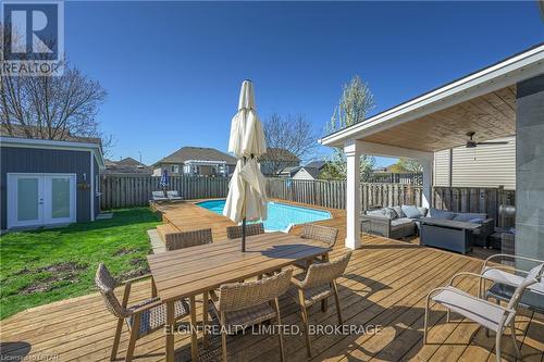 69 Shaw Boulevard, St. Thomas, ON - Outdoor With Deck Patio Veranda With Exterior
