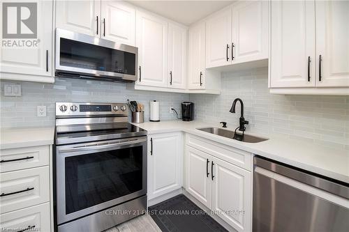 10 - 757 Wharncliffe Road S, London, ON - Indoor Photo Showing Kitchen With Stainless Steel Kitchen With Upgraded Kitchen
