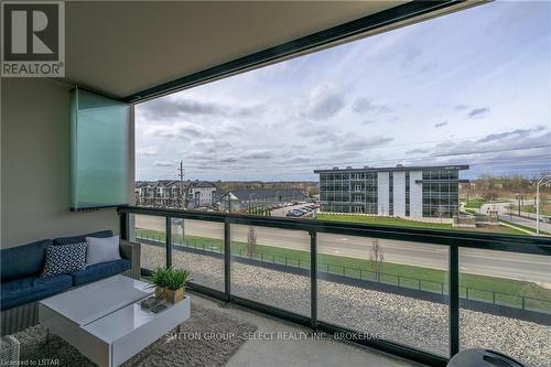 404 - 240 Villagewalk Boulevard, London, ON - Outdoor With Balcony With Exterior