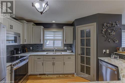 39 Dannecker Road, Stratford, ON - Indoor Photo Showing Kitchen With Double Sink