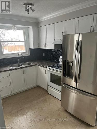 Main - 1072 Jalna Boulevard, London, ON - Indoor Photo Showing Kitchen With Stainless Steel Kitchen With Double Sink