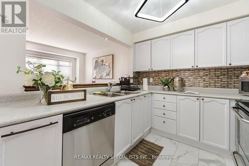 21 Bighorn Crescent, Brampton, ON - Indoor Photo Showing Kitchen With Double Sink
