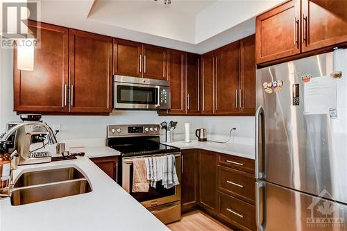 Kitchen - 108 Lisgar Street Unit#504, Ottawa, ON - Indoor Photo Showing Kitchen With Stainless Steel Kitchen With Double Sink