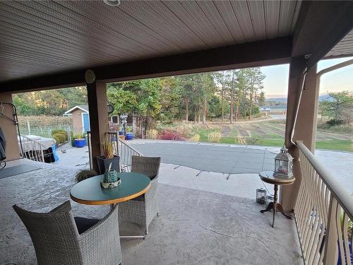 124 Sportsmens Bowl Road, Oliver, BC - Outdoor With Deck Patio Veranda With Exterior