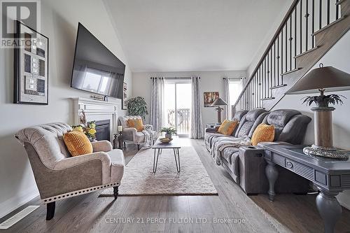 838 Ormond Drive, Oshawa, ON - Indoor Photo Showing Living Room With Fireplace