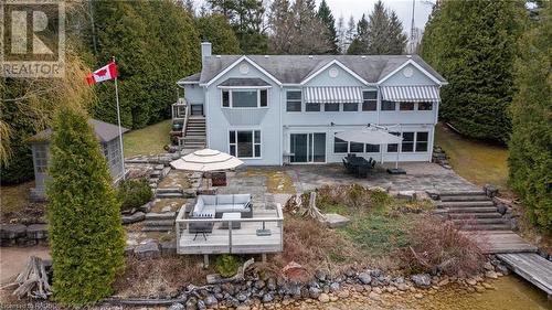 126 Sunset Point, Grey Highlands, ON - Outdoor With Facade