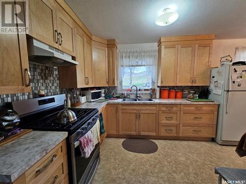 Lot 29 Carefree Park, Bone Creek Rm No. 108, SK - Indoor Photo Showing Kitchen With Double Sink