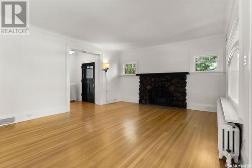 2800 Albert Street, Regina, SK - Indoor Photo Showing Living Room With Fireplace
