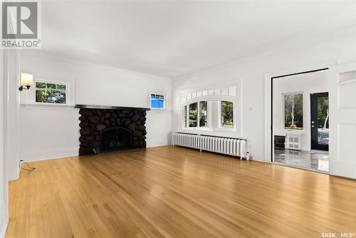 2800 Albert Street, Regina, SK - Indoor Photo Showing Living Room With Fireplace