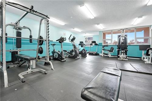 500 Green Road|Unit #1207, Stoney Creek, ON - Indoor Photo Showing Gym Room