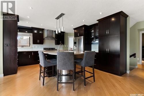 9447 Wascana Mews, Regina, SK - Indoor Photo Showing Kitchen With Upgraded Kitchen