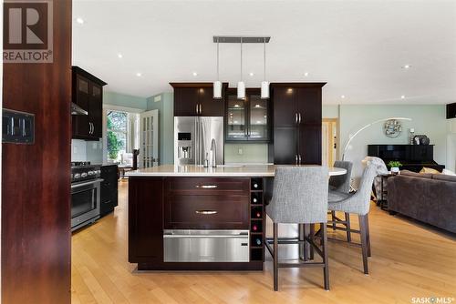9447 Wascana Mews, Regina, SK - Indoor Photo Showing Kitchen With Upgraded Kitchen