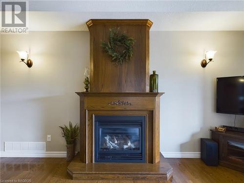210 Denstedt Street W, Listowel, ON - Indoor Photo Showing Living Room With Fireplace
