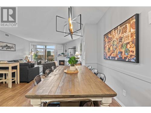 1088 Sunset Drive Unit# 331, Kelowna, BC - Indoor Photo Showing Dining Room