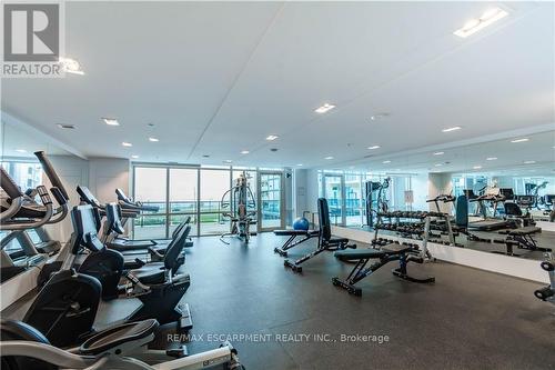 609 - 16 Concord Place, Grimsby, ON - Indoor Photo Showing Gym Room