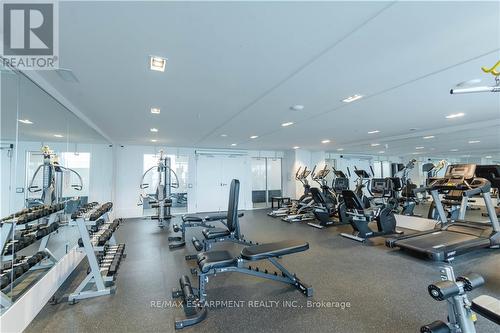 609 - 16 Concord Place, Grimsby, ON - Indoor Photo Showing Gym Room