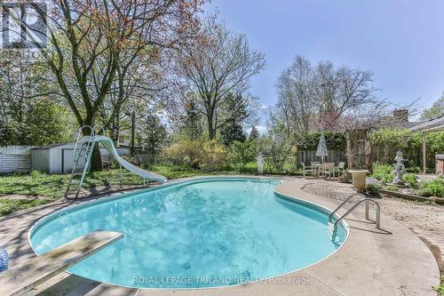 14 Montclair Avenue, London, ON - Outdoor With In Ground Pool With Backyard
