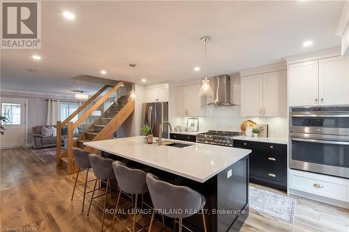 4512 Colonel Talbot Road, London, ON - Indoor Photo Showing Kitchen With Upgraded Kitchen