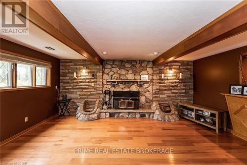22832 Thomson Line, West Elgin, ON - Indoor With Fireplace