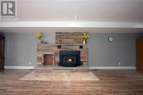 1835 Mark Settlement Drive, North Middlesex, ON - Indoor With Fireplace