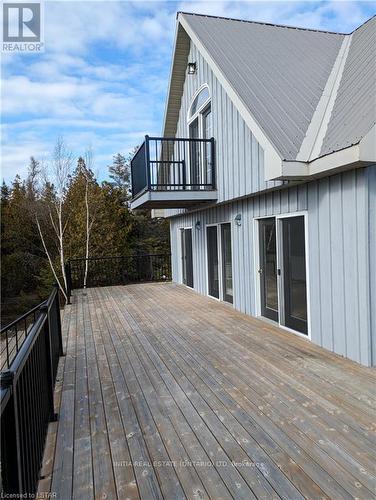 7 Bass Road, Northern Bruce Peninsula, ON - Outdoor With Balcony With Deck Patio Veranda With Exterior