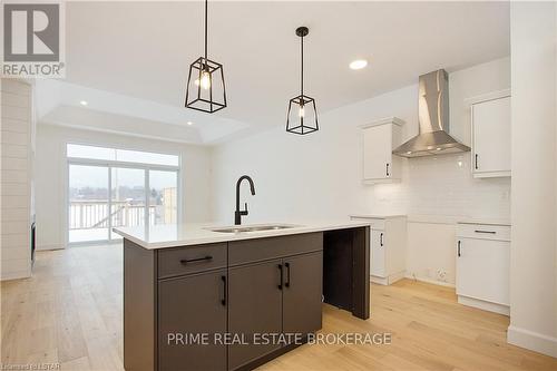 1 - 110 Coastal Crescent, Lambton Shores, ON - Indoor Photo Showing Kitchen