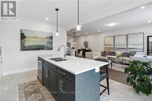 150 - 2261 Linkway Blvd Boulevard, London, ON - Indoor Photo Showing Kitchen With Double Sink