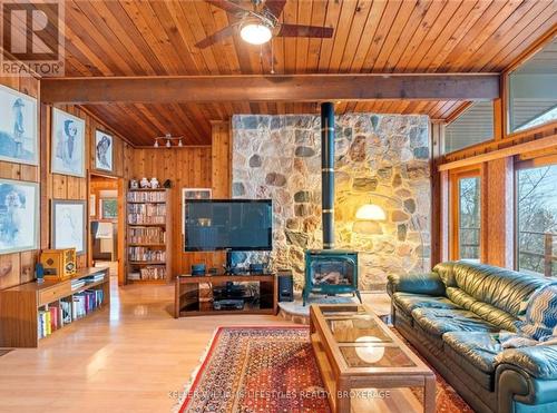 74395 Snowden Crescent, Bluewater, ON - Indoor Photo Showing Living Room With Fireplace